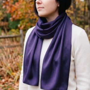 Purple Pashmina Scarf