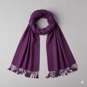Purple Pashmina Scarf