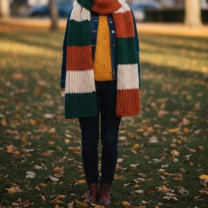 Solla outdoor woolen Scarf