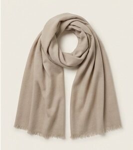 Sand Beige Plain scarf
